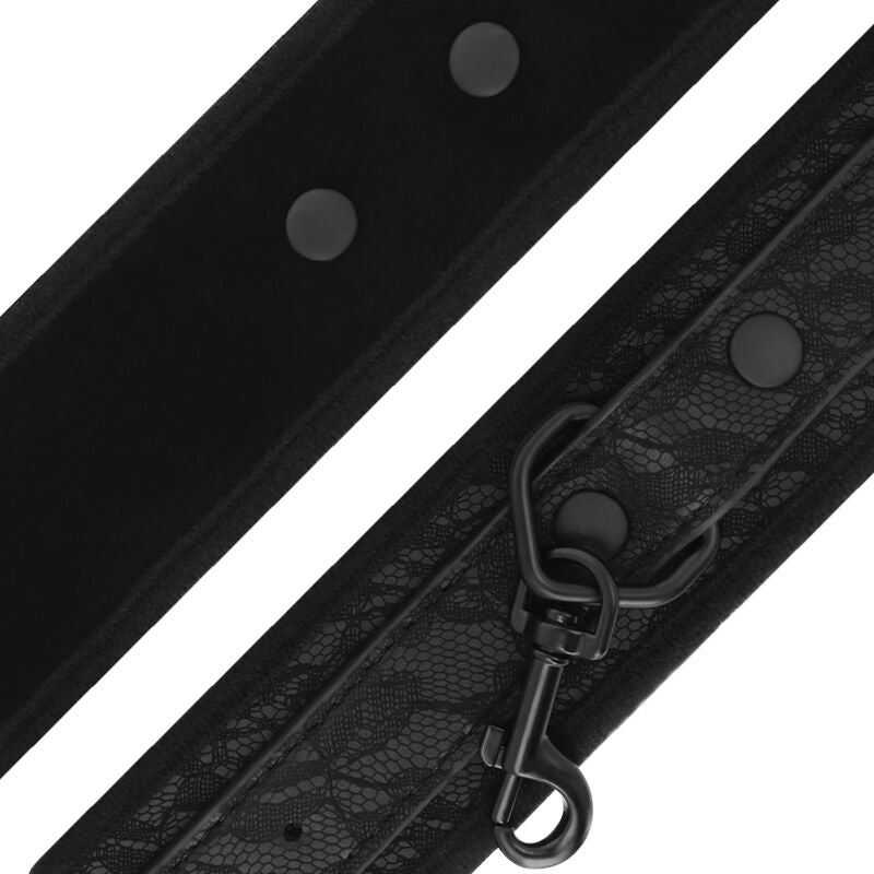 DARKNESS - LUXURY BDSM HANDCUFFS IN BLACK (NOT FOR SALE)