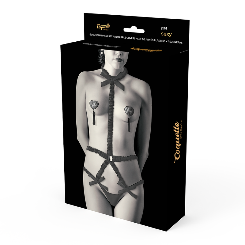COQUETTE CHIC DESIRE - DESSOUS-SET MIT DELUXE-NIPPELCOVER