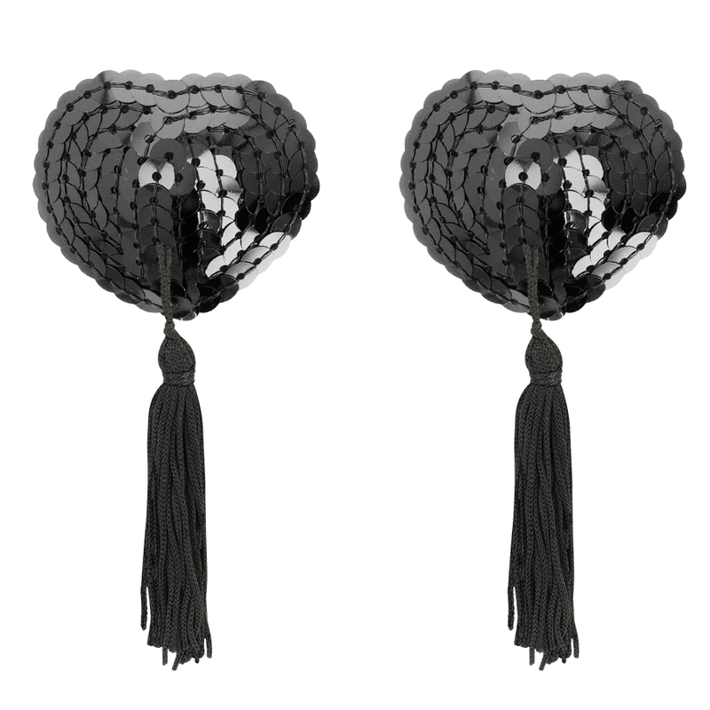 COQUETTE CHIC DESIRE - SCHWARZE PAILLETTEN-NIPPELCOVER