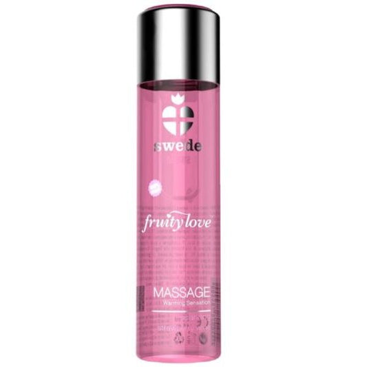 SUECO - ACEITE FRUITY LOVE EFECTO CALOR FRESA CON CHAMPÁN 60 ML