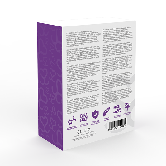 MORESSA - OSIAN THREE PREMIUM PURPLE SILICONE