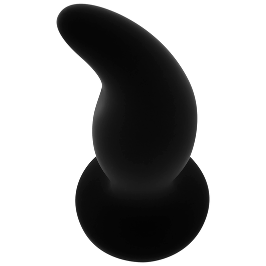 OHMAMA - PLUG ANAL CURVO DE SILICONA P-Spot 12 cm