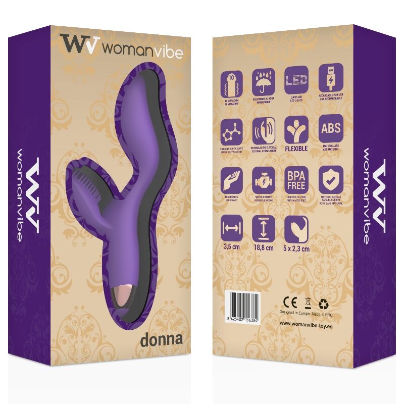 WOMANVIBE - DONNA SILIKONVIBRATOR