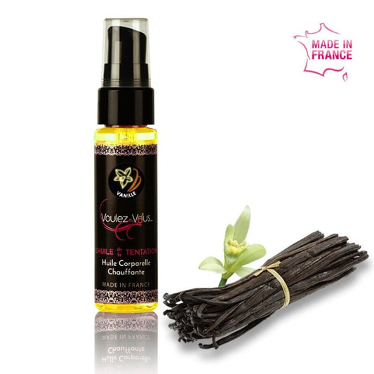 VOULEZ-VOUS - ACEITE CORPORAL CALENTANTE - VAINILLA 35 ML
