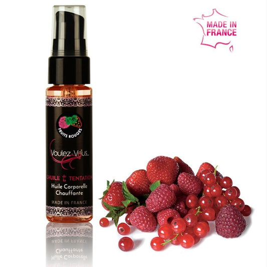 VOULEZ-VOUS - WARMING BODY OIL - SOFT FRUITS 35 ML