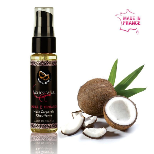 VOULEZ-VOUS - ACEITE CORPORAL CALENTANTE - COCO 35 ML