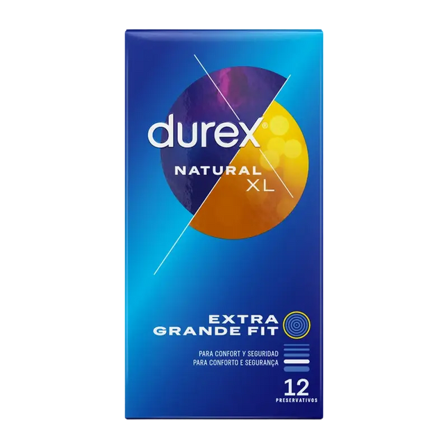 DUREX - NATURAL XL 12 EINHEITEN - Kondome