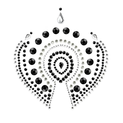 BIJOUX - INDISCRETS INTIMSCHMUCK SCHWARZ-SILBER - Körperschmuck