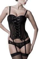 2-teilges Strapshemd 20229 von Grey Velvet - S / Black - Strapshemd