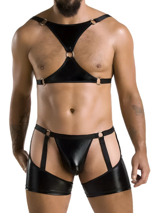 2-teilgies Herren Set 047 schwarz von Passion - Herren-Set