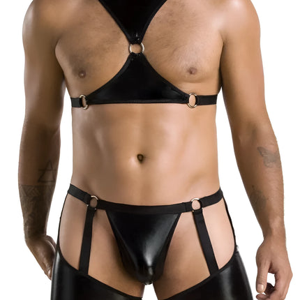 2-teilgies Herren Set 047 schwarz von Passion - Herren-Set