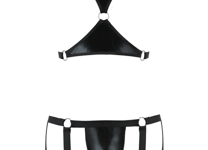 2-teilgies Herren Set 047 schwarz von Passion - S/M / schwarz - Herren-Set
