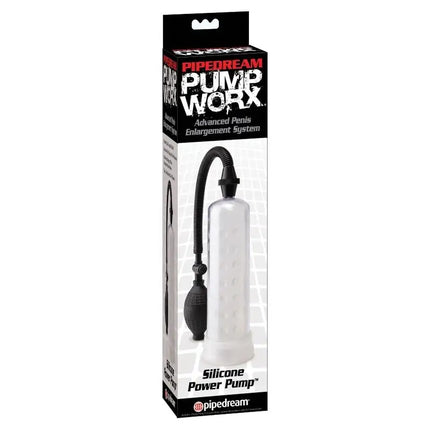 PUMP WORX - SILICONE POWER PUMP CLEAR - Penispumpe