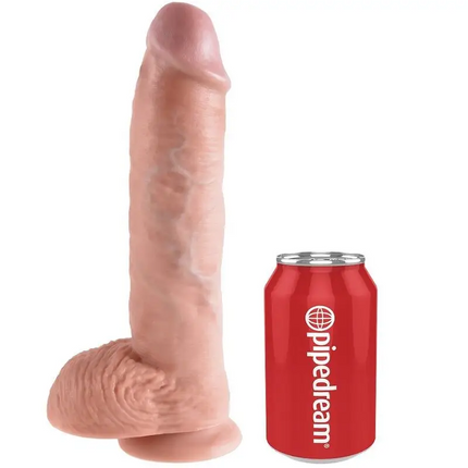 KING COCK - 10 SAUGNAPFDILDO - 26.5 CM - Dildo mit Saugnapf