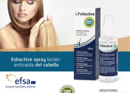 500 COSMETICS - FOLIAKTIVES SPRAY. SPRAY UM HAARVERLUST ZU VERHINDERN UND WACHSTUM ZU STIMULIEREN