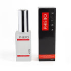 Silbertoppte glasflasche pherro notte phereomon cologne für männer 30ml von 500 cosmetics
