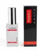 Silbertoppte glasflasche pherro notte phereomon cologne für männer 30ml von 500 cosmetics