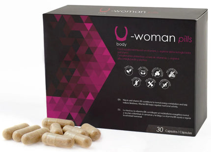 500 COSMETICS - U-WOMAN STEIGERT DIE LIBIDO DER FRAU - 30 KAPSELN