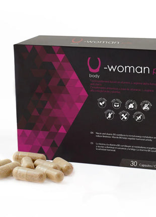 500 COSMETICS - U-WOMAN STEIGERT DIE LIBIDO DER FRAU - 30 KAPSELN