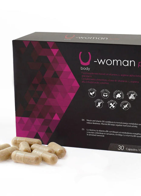 500 COSMETICS - U-WOMAN STEIGERT DIE LIBIDO DER FRAU - 30 KAPSELN