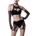 6-teilges Set 20208 von Grey Velvet - S / schwarz - 6tlg. Set