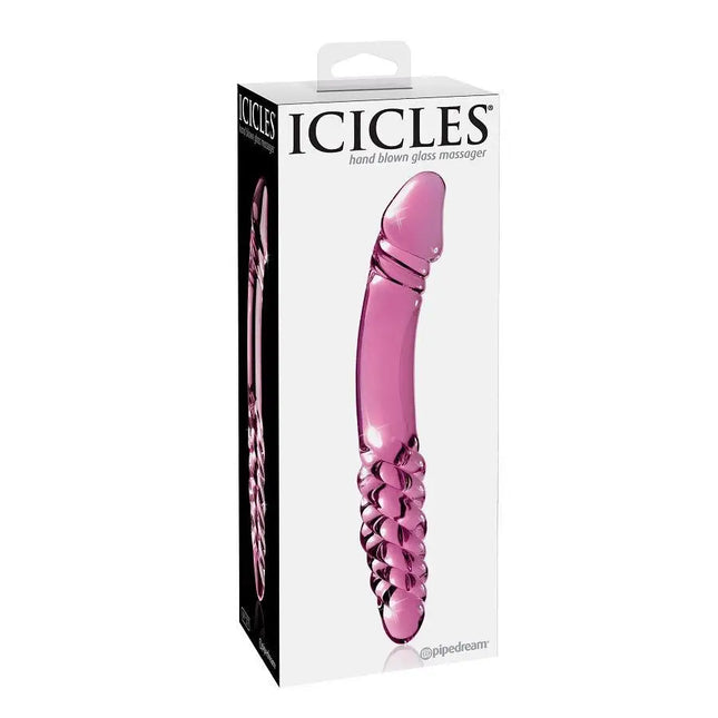 ICICLES - N. 57 GLASMASSAGER - Glasdildo