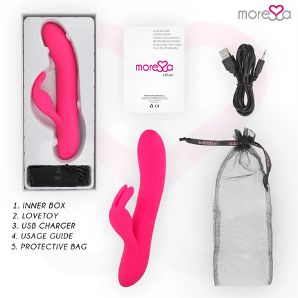 MORESSA - ETHAN RABBIT - PREMIUM SILIKON - Rabbit-Vibratoren