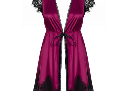 861-PEI-5 Peignoir magenta - Peignoir