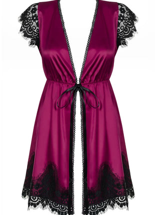 861-PEI-5 Peignoir magenta - Peignoir