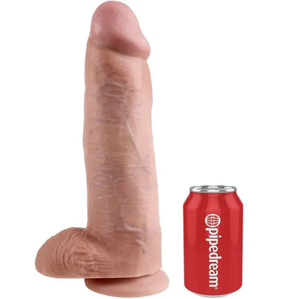 KING COCK - 12 SAUGNAPF DILDO - 30.48 CM - Dildo mit Saugnapf