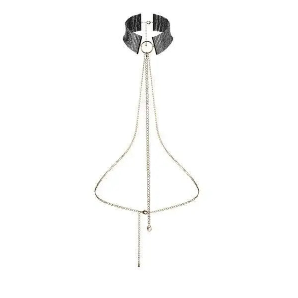 BIJOUX - DÉSIR MÉTALLIQUE SCHWARZE METALLIC-HALSKETTE - Halsband