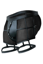 schwarzer Prison Shorts C4MRAV107 von Cut4Men