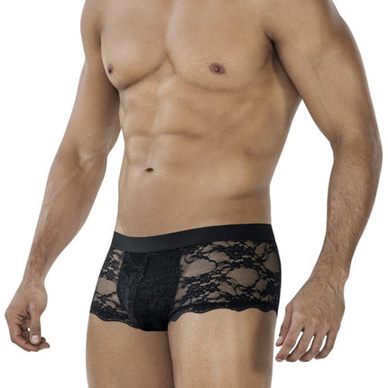 schwarzer Lacey Trunk Shorts C4MRAV106 von Cut4Men