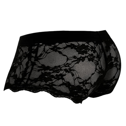 schwarzer Lacey Trunk Shorts C4MRAV106 von Cut4Men