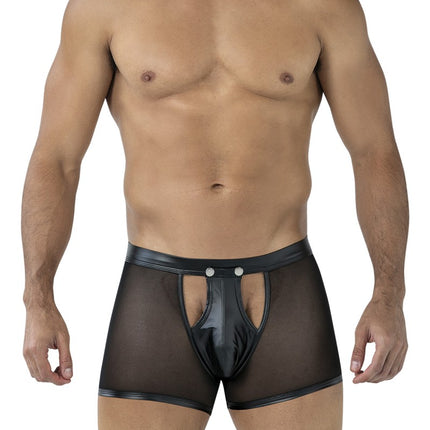 schwarzer Sheer Boxer C4MRAV101 von Cut4Men