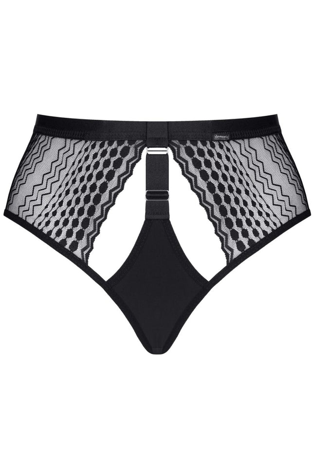 schwarzer Panty LXSarita001 von Demoniq
