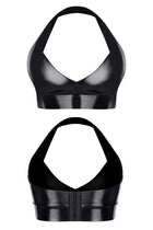 schwarzes Damen-Top TDBettina001 von Demoniq Total Domination Collection