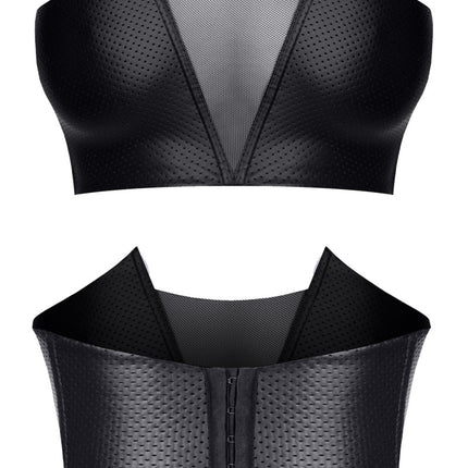 black women's top TDHilda001 from Demoniq Total Domination Collection