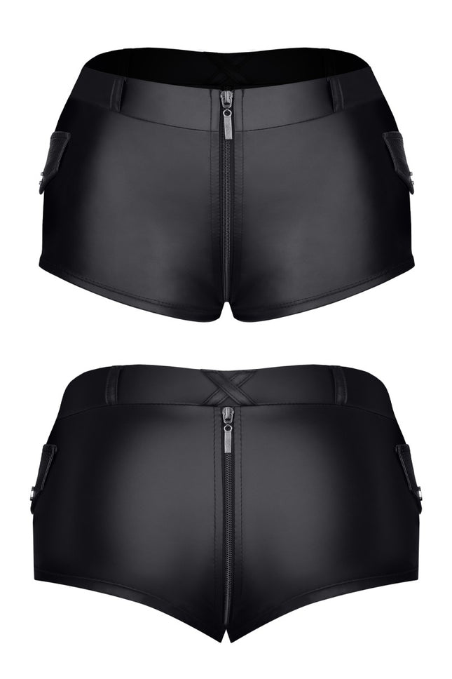 schwarzer Damen Shorts TDHella001 von Demoniq Total Domination Collection