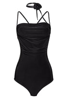 schwarzer Microfaser Body KA923571 von Kalimo