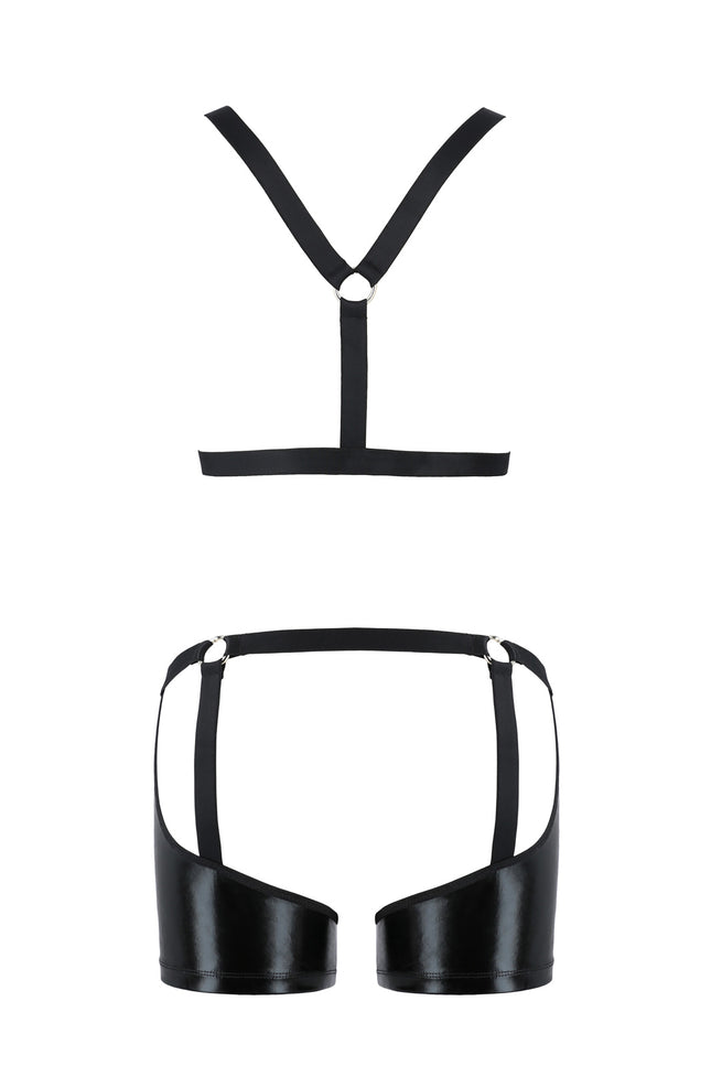 2-teilgies Herren Set 047 schwarz von Passion