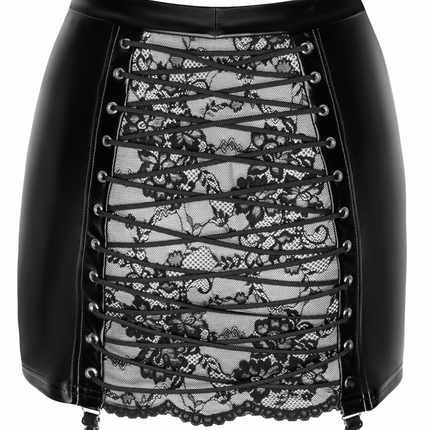 F341 Minrock mit Schnürung von Noir Handmade