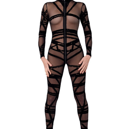 F357 Bondesque Catsuit von Noir Handmade