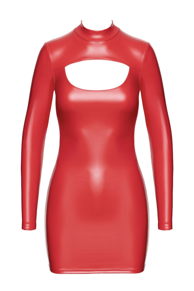 F367 Bombshell bodycon mini dress red by Noir Handmade