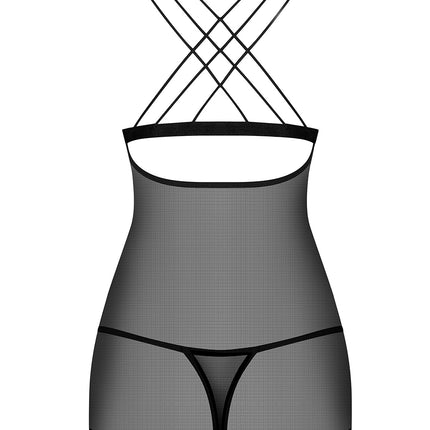 Verführerischer Negligee mit Spitze und Strassdetails