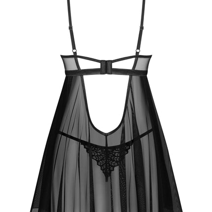 Babydoll Donarella black - XL/2XL-3