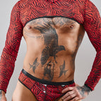 S, M, L, XL, XXL / schwarz/rot