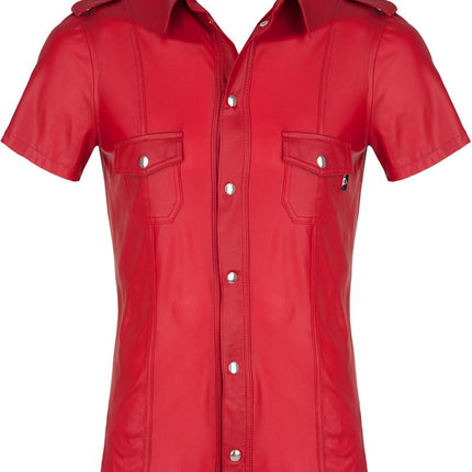 Herren Hemd RMCarlo001 rot - 6XL