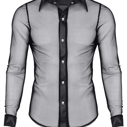 Herren Hemd RMCesare001 schwarz - 3XL