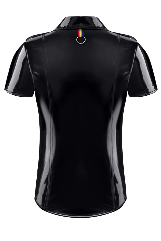 PVC Herren T-Shirt RMLuigiRBW schwarz von Pride Festih Line